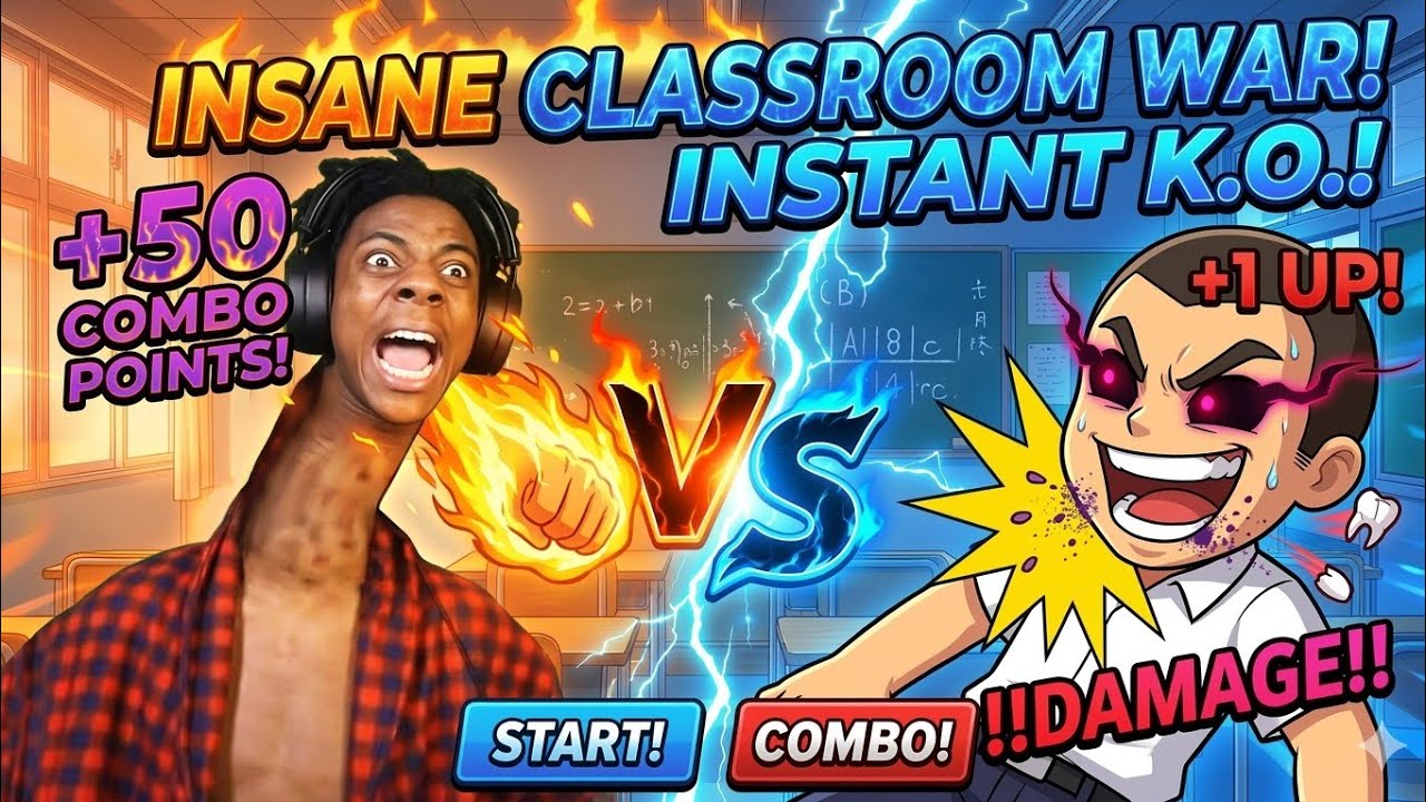 👉 CLASS ROOM BATTLE 💥 GO BATTLE LIVE 🔴 Intense Fight Gameplay | School Fight Challenge 😱