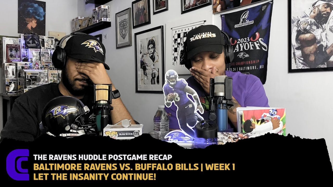 Baltimore Ravens vs. Buffalo Bills POSTGAME REACTION | 2025 Week 1 | Let The Insanity Continue!
