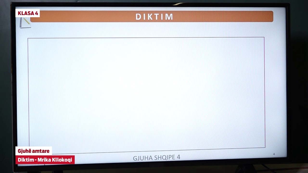 4112 - Gjuh&euml; amtare - Diktim