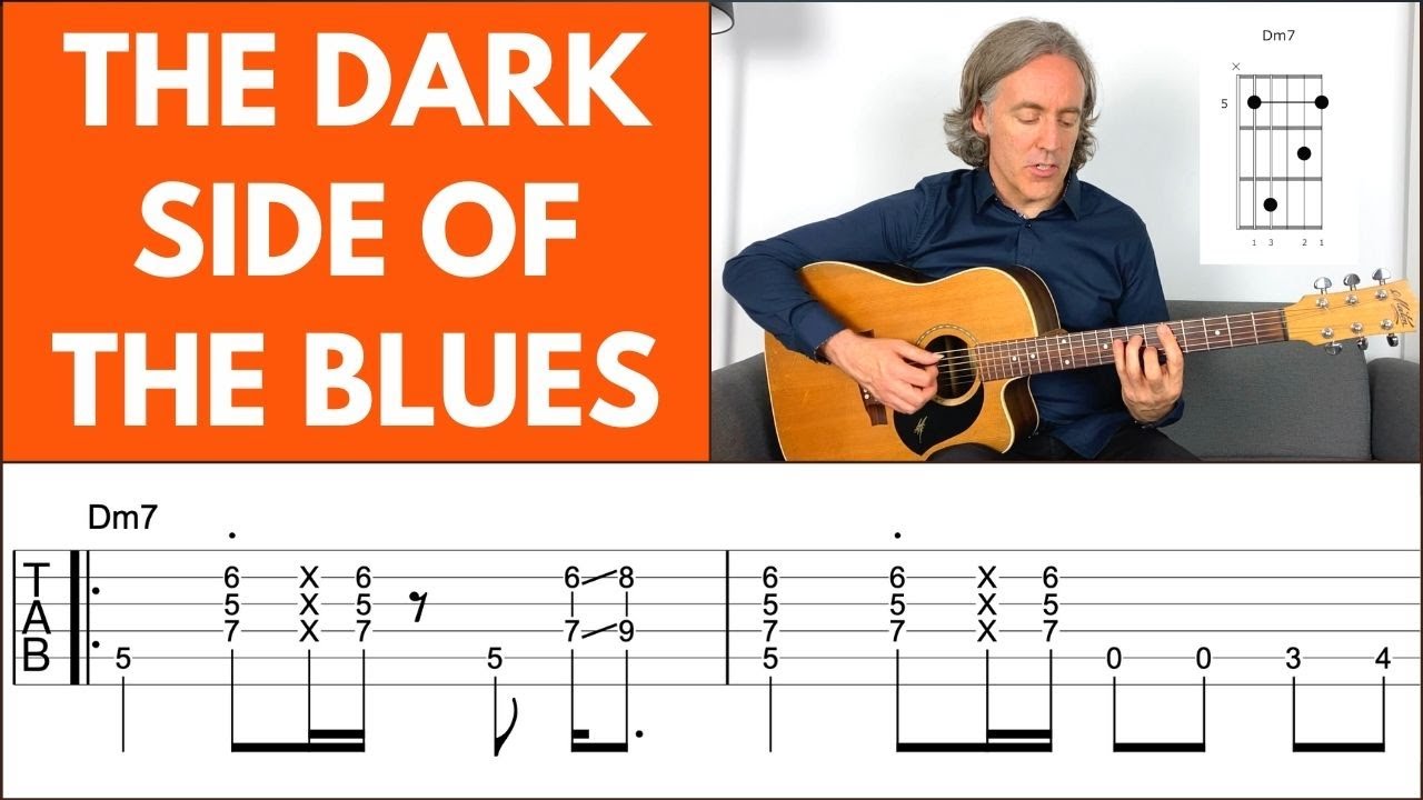 How To Play A Minor Blues On Guitar [Chords And Riffs]