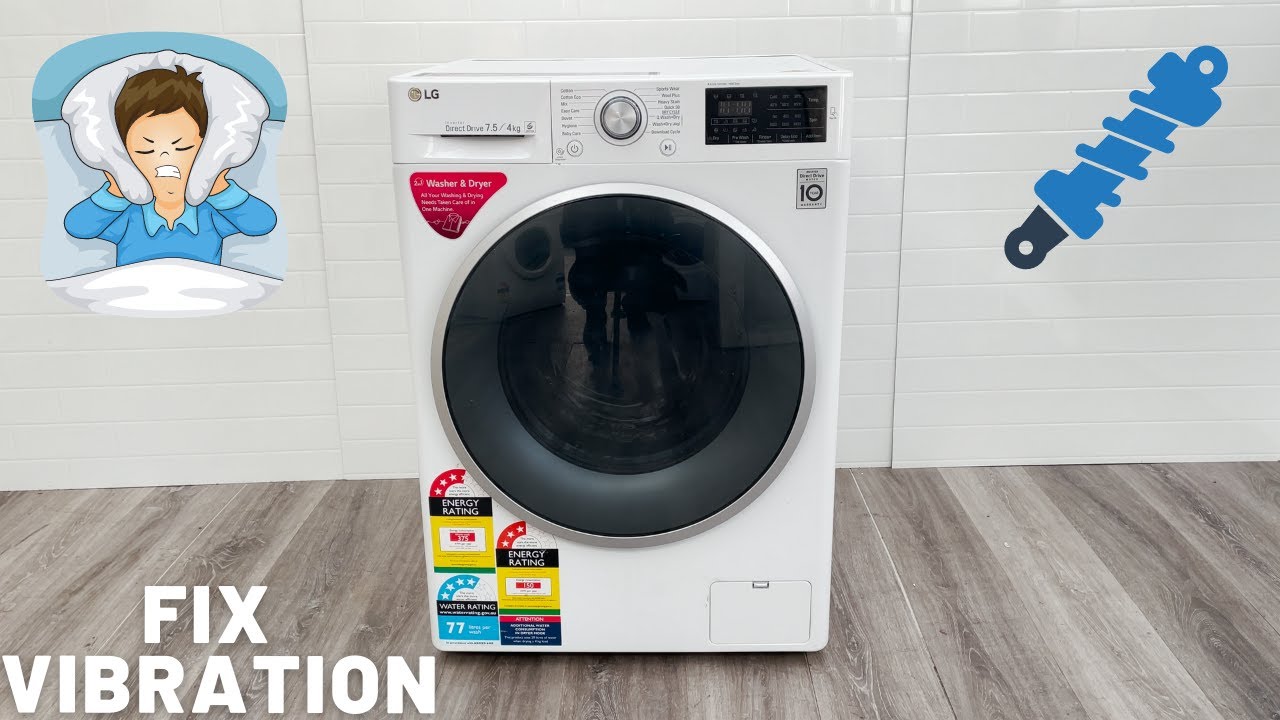 Fix Vibration on Washing Machine Vibration Pads 2021 "YES THEY WORK"