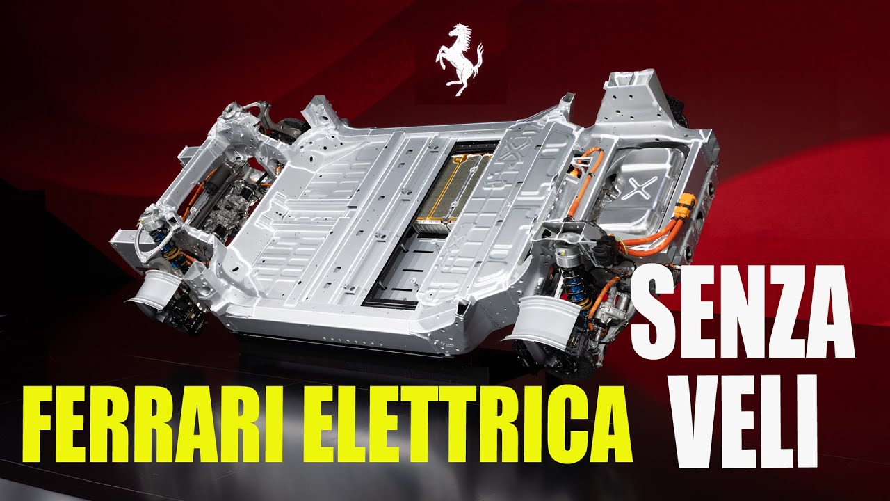 Ferrari elettrica senza veli - Com'è fatta, quanto è potente, quanto va forte