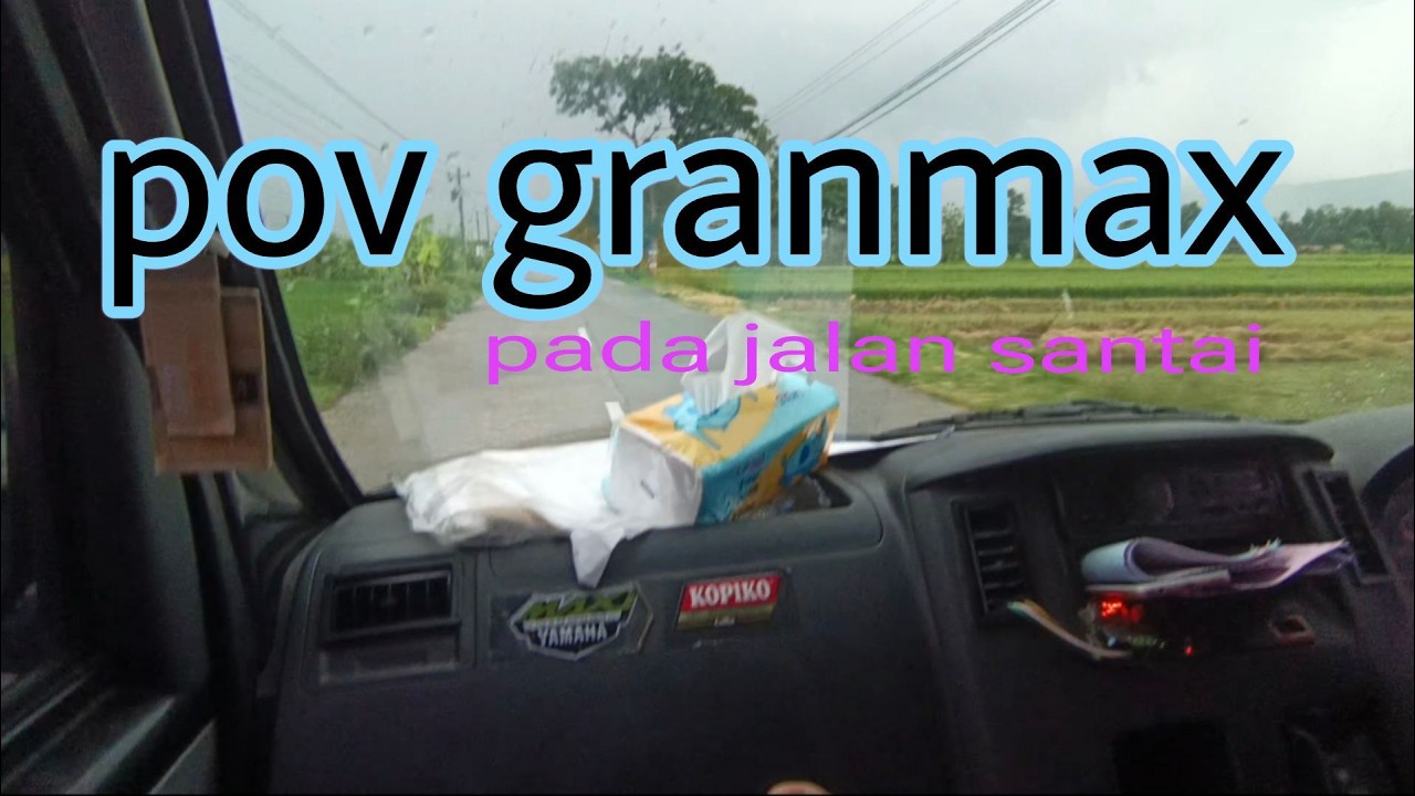 POV Granmax | jalanan kalem mau pergi kemana | Xiaomi Yi Cam