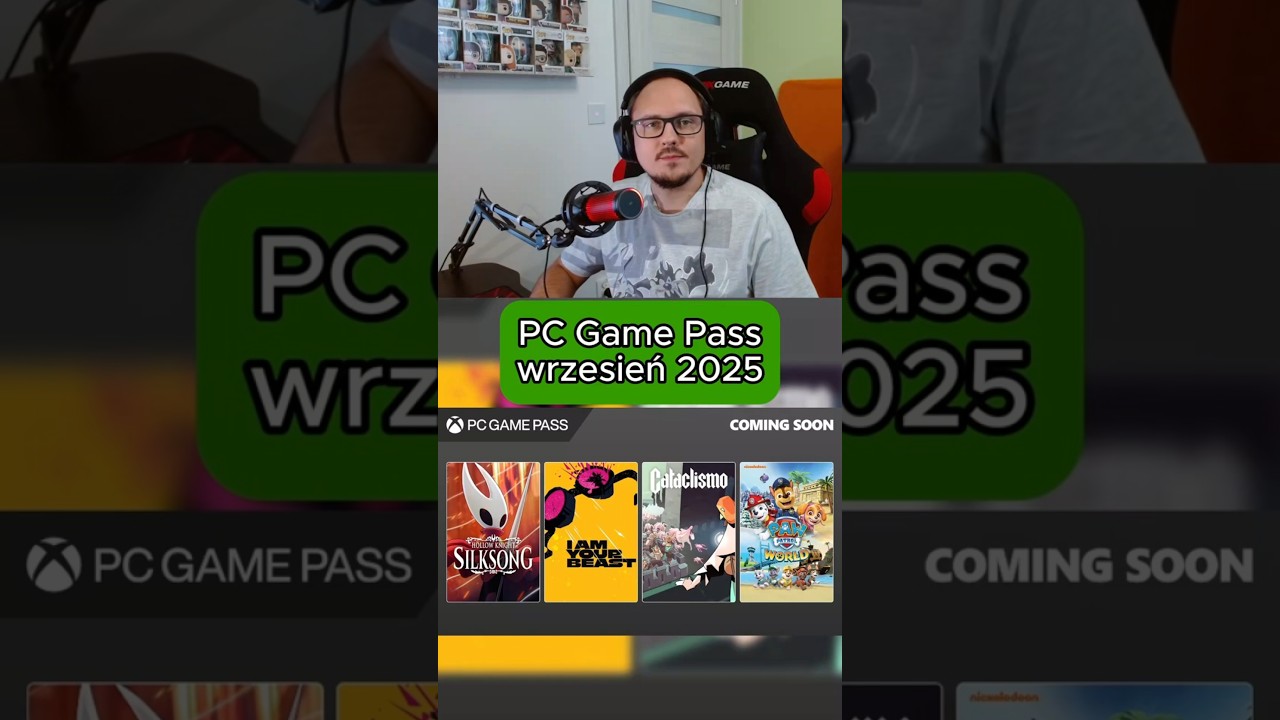 Nowe gry we wrześniowym PC Game Pass 2025! 🔥🎮 #pcgamepass #gamepass #gry #hollowknight