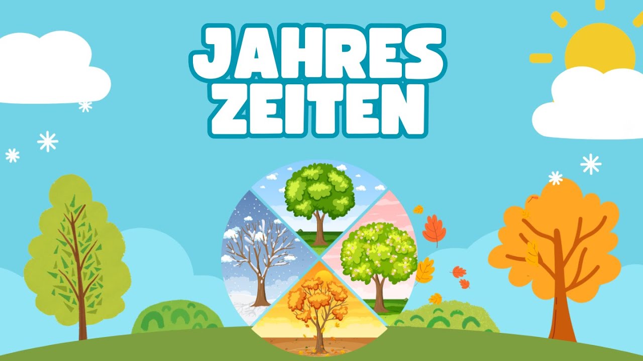 Vier Jahreszeiten - Lernlied für Kinder