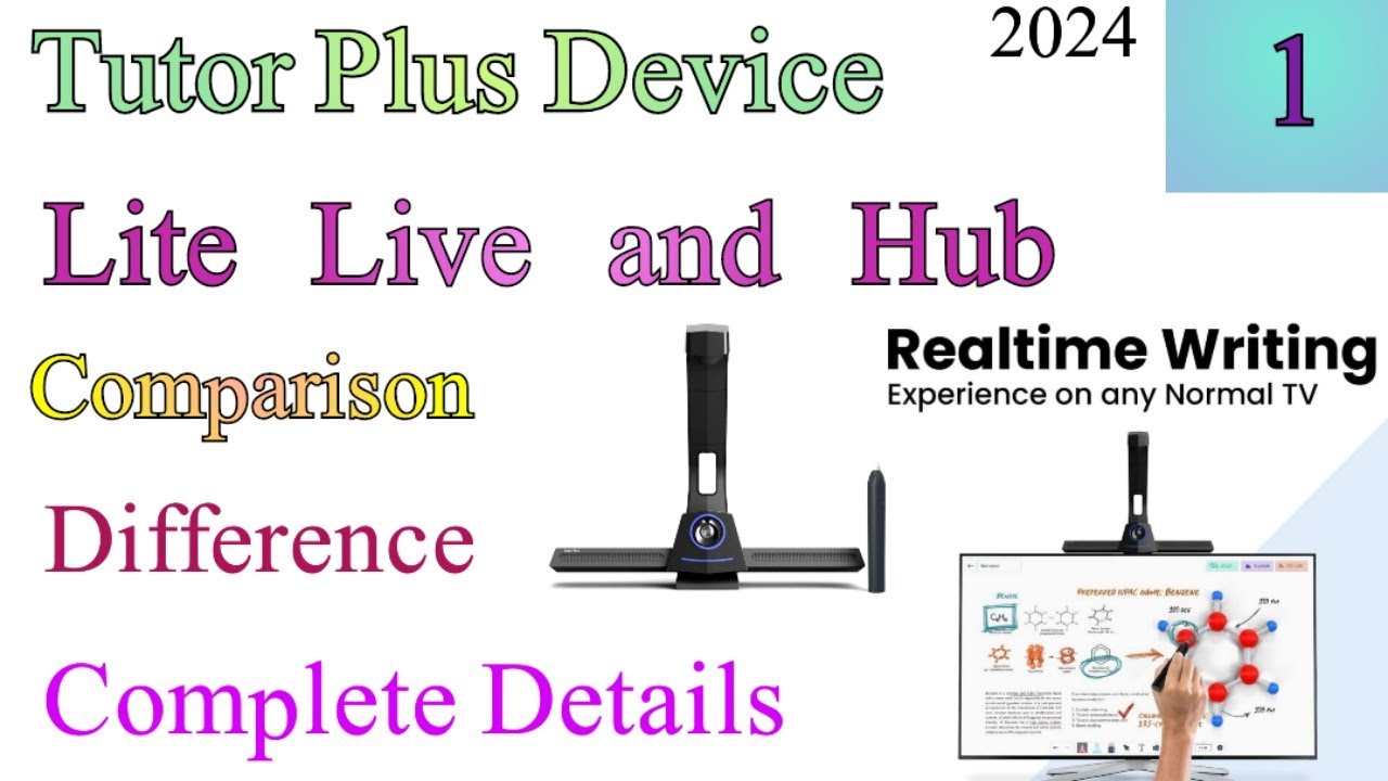 Latest Tutor Plus Lite | TutorPlus Live & Hub | Tutor Plus Device Installation & Guide - Video #1