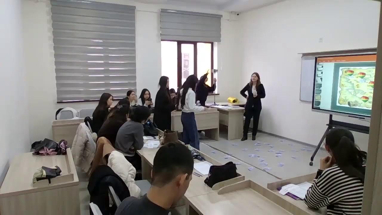 “Ingliz tili tarixi va grammatikasi”  Xalilova Leniye Fevziyevnaning OCHIQ DARSI
