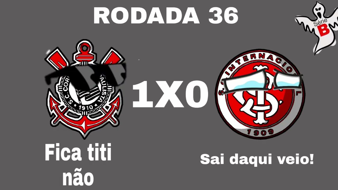 REBAIXAMENTO DO INTERNACIONAL NO BRASILEIRÃO 2016