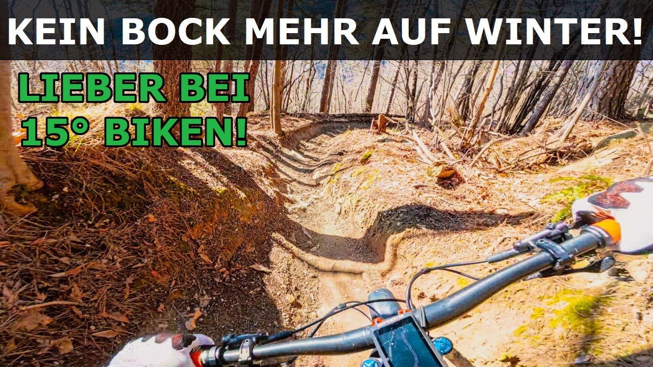 Wir fliehen vor dem Winter! Wir biken lieber da wo es Warm ist..