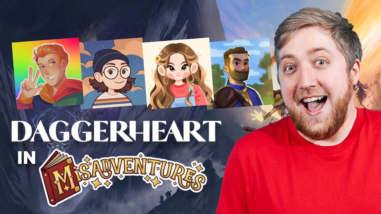 🔴 DAGGERHEART x MISADVENTURES #4 with Smajor, SunnySev, InfiniteDrift and MythicalSausage!