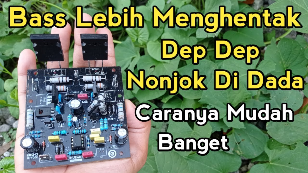 Cara Modif SOCL 506 TEF Output Colector || Full Video Cek Bias Pemasangan Final dan Cek Suara