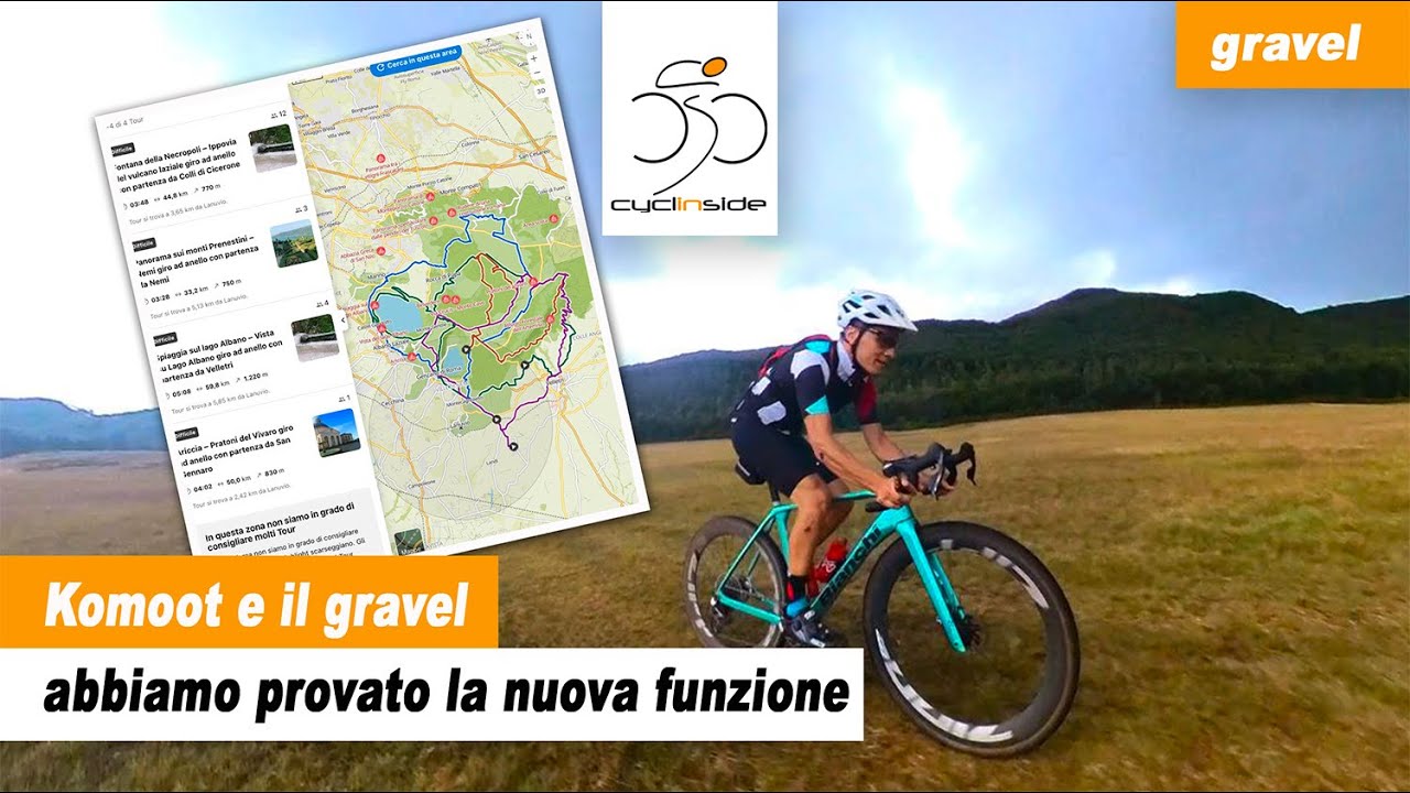 Percorsi gravel Komoot: andiamoli a scoprire