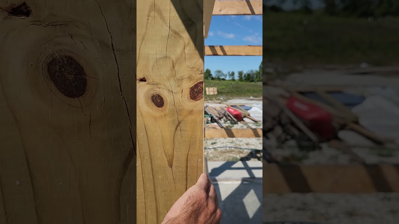 Designing window casing for off grid post frame home