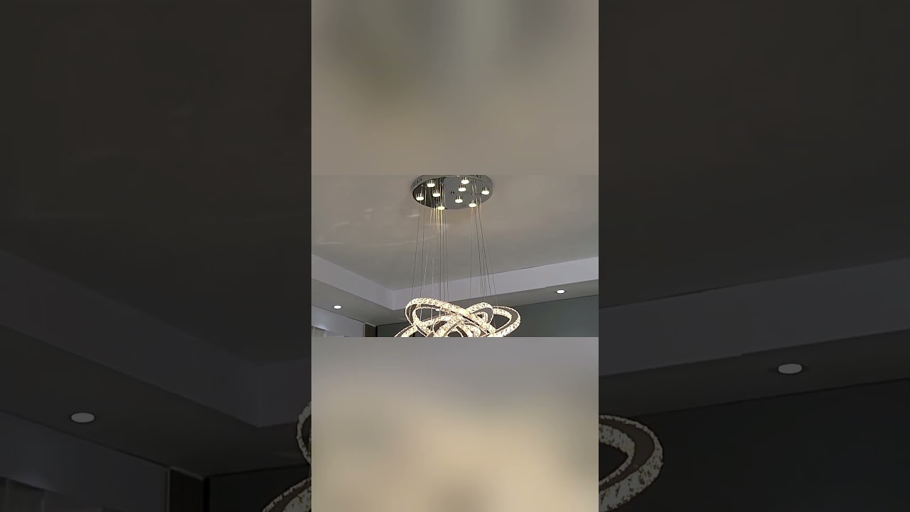 Crystal Chandelier Modern Large Crystal Pendant Lights Fixture For Living Room Bedroom