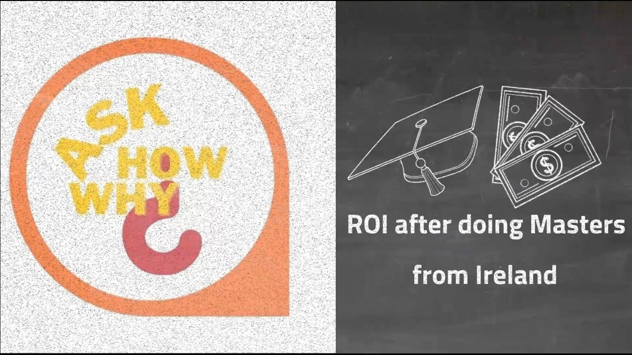 Return of Investment after doing Masters from Ireland. #ROI#Masters #Ireland#studyinireland #expense