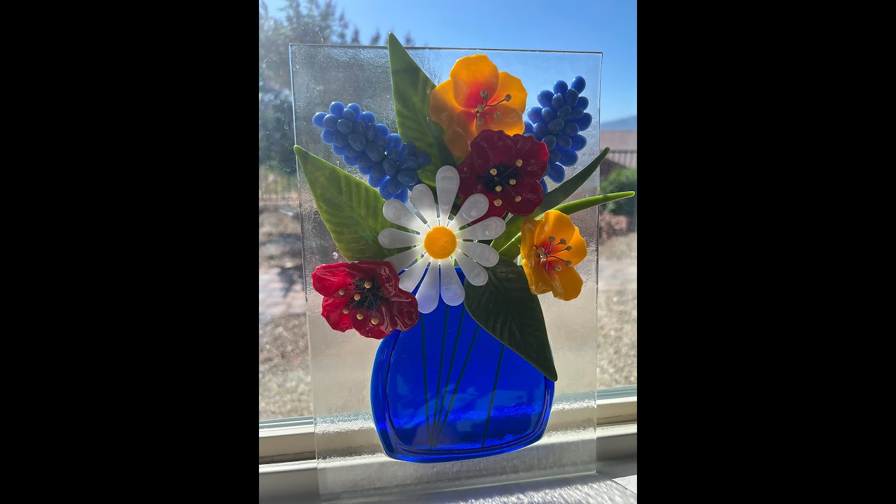 What to Create with Fused Glass Flowers with Pam Jacobson