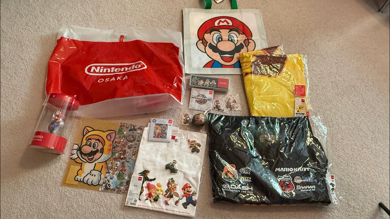 Nintendo Store Osaka Merch Haul - 2026 - Vlog 