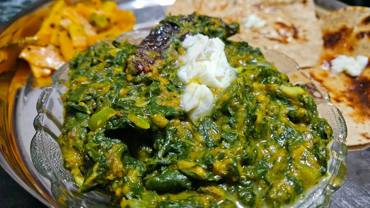 पालक की सब्जी रेसिपी । Palak Ki Sabji Recipe 