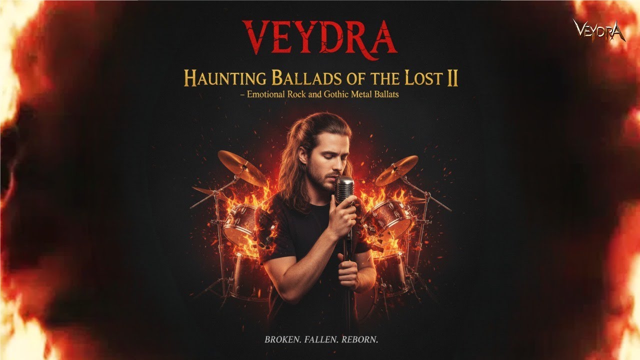 VEYDRA - ALBUM: HAUNTING BALLADS OF THE LOST II | ROCK / METAL SONGS 2025 Emotional Power Ballads