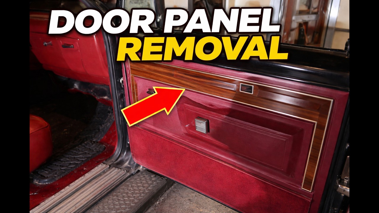 ЛЕГКО! Dodge D150 первого поколения | Снятие дверной панели (81-93)