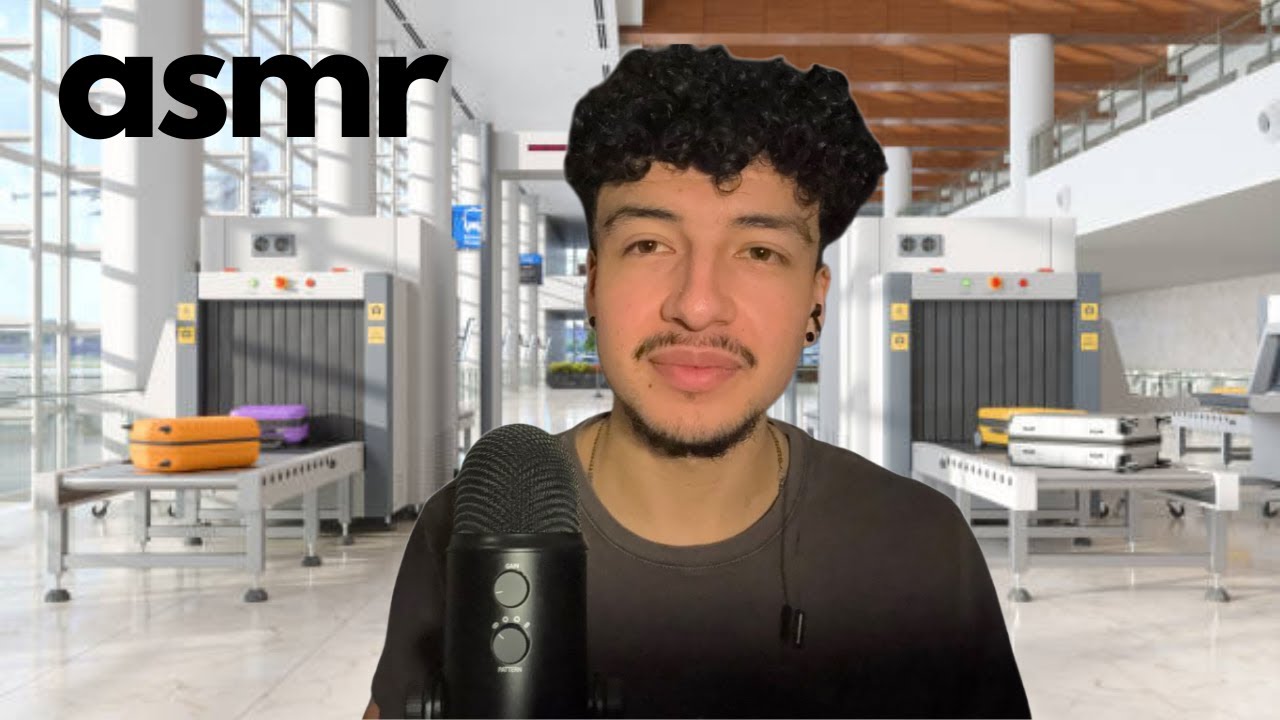 ASMR- Revision de Aeropuerto Roleplay
