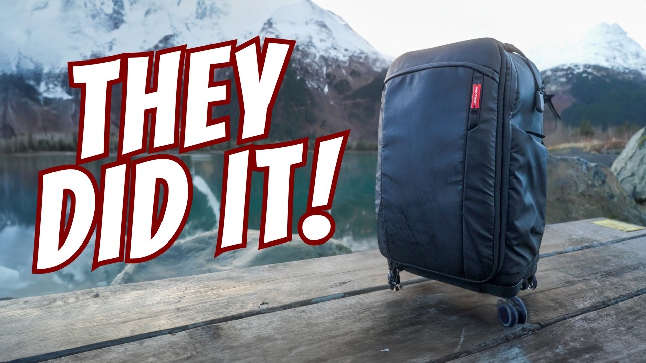 Amazing Air Travel Camera Backpack - PGYTECH Roller Camera Backpack