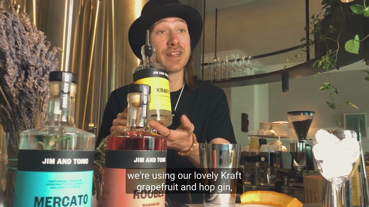 Orange Blossom Gin Cocktail