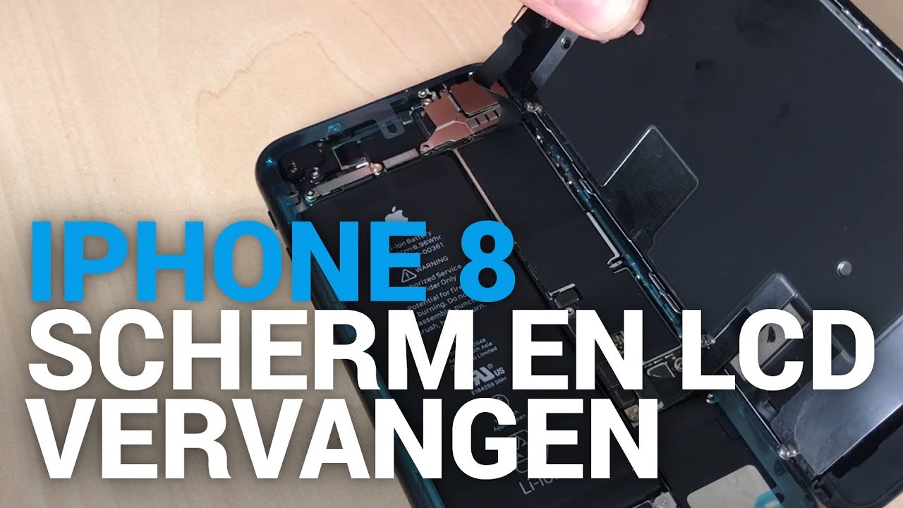 iPhone 8 scherm en LCD vervangen - Fixje.nl