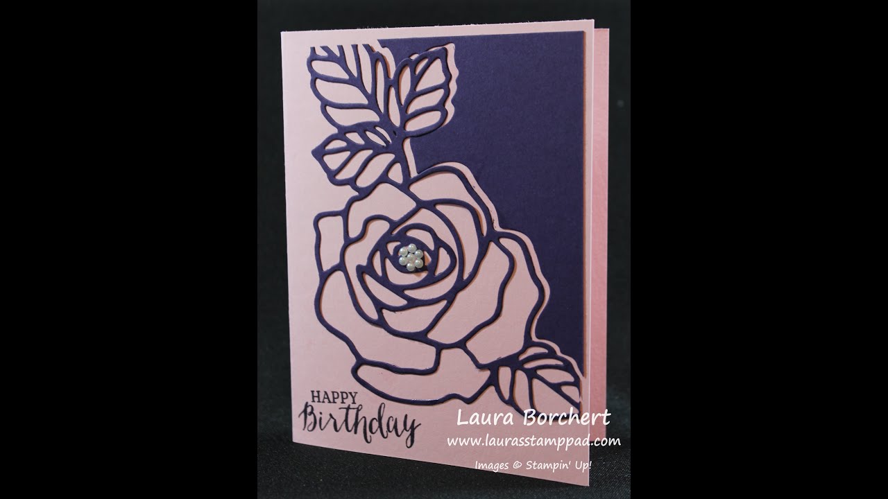 Stampin' Up!' Rose Garden Framelits - Laura's Stamp Pad
