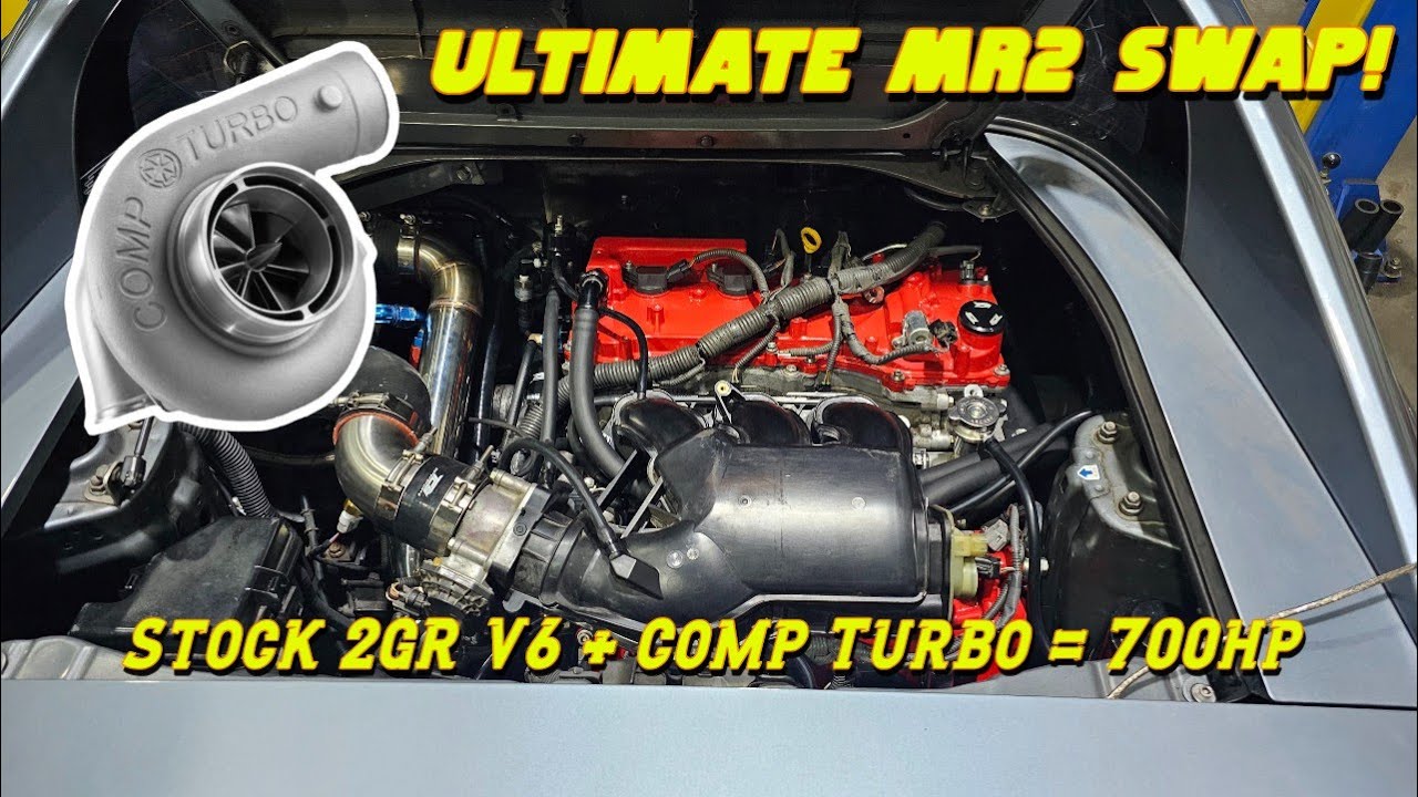 The Ultimate MR2 Engine swap! 700hp V6 MR2!