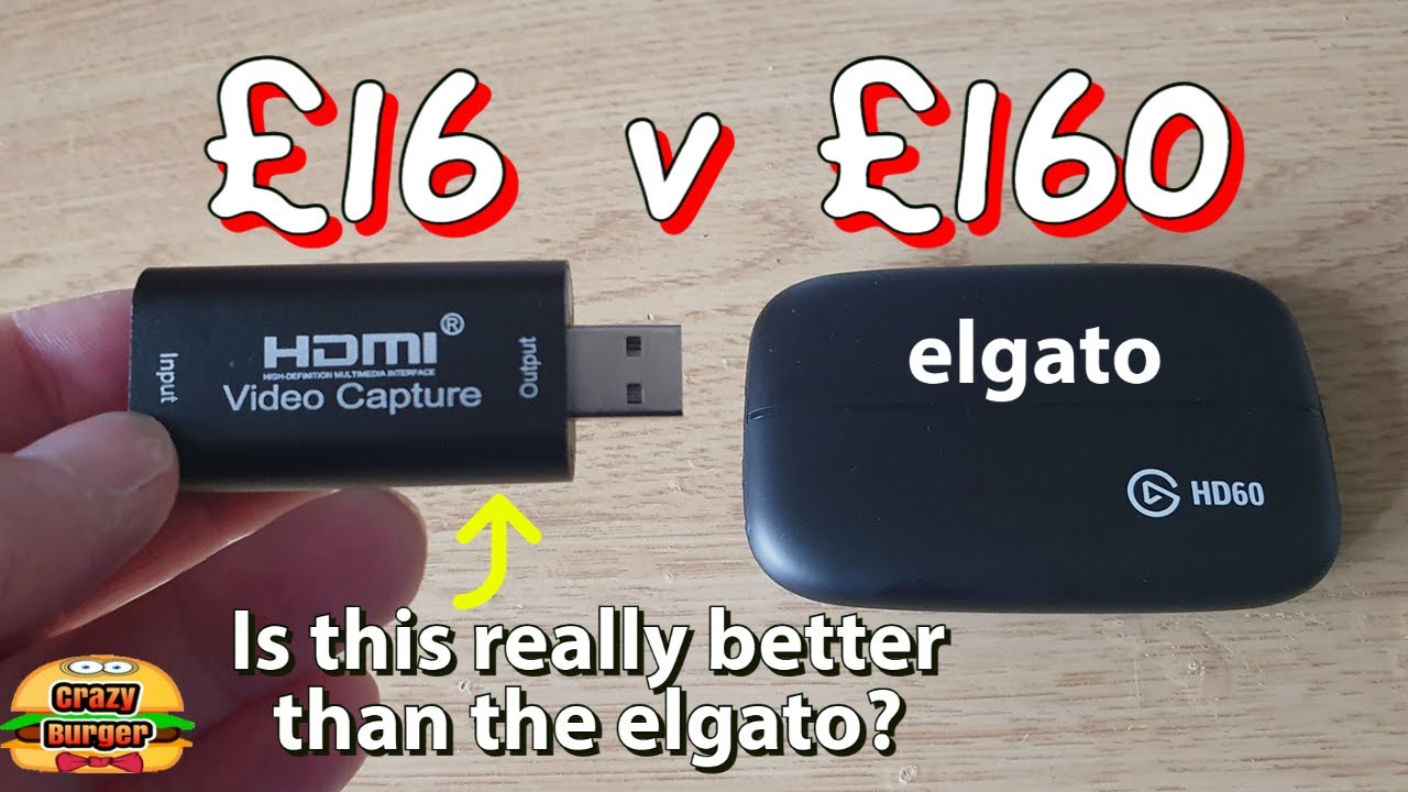 HDMI Video Capture Device V Elgato! &pound;16 v &pound;160 - Is it really better than the Elgato?!