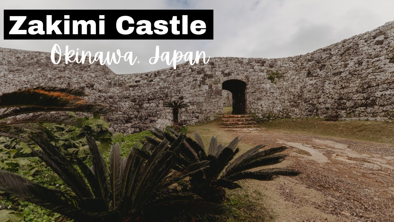 Zakimi Castle Ruins Okinawan castles + more cherry blossoms!