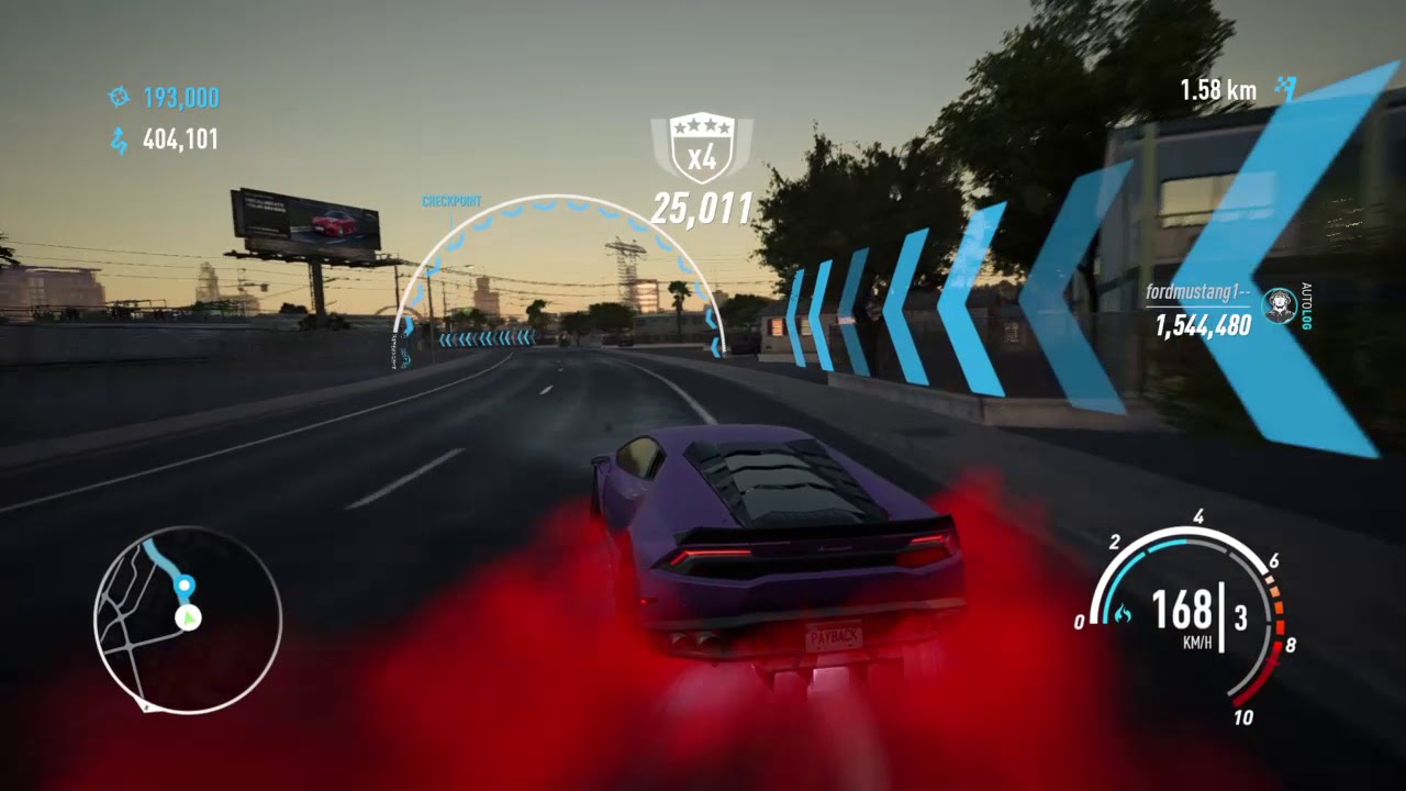Need for Speed Drifting the block