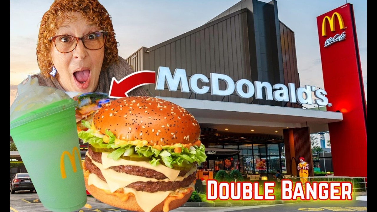 Eating McDonald’s New Big Arch &  Limited Time Shamrock Shake Hits Lakeland! Is it Worth it or Not?