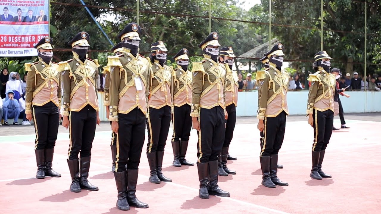 MERINDING! PASKIBRA SMAN 2 SUBANG LKBB PPI SUBANG
