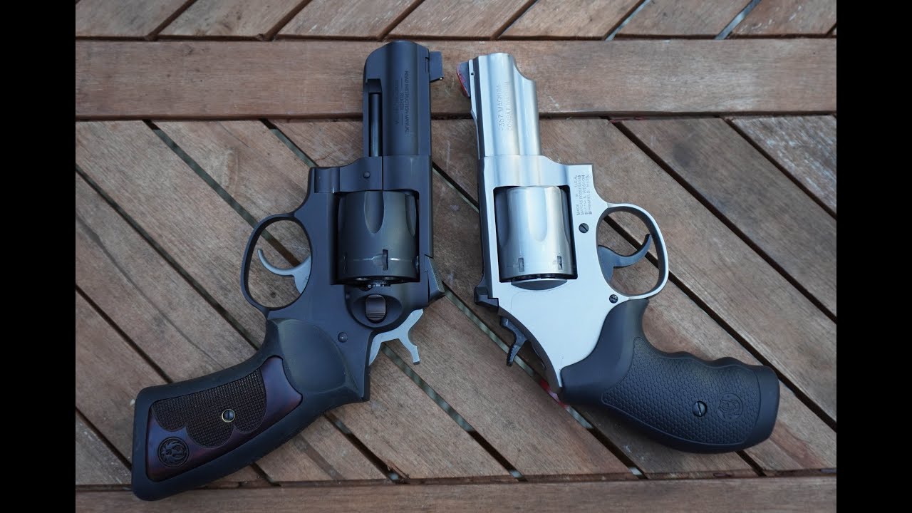 Ruger GP100 Wiley Clapp против S&W Model 66 Combat Magnum