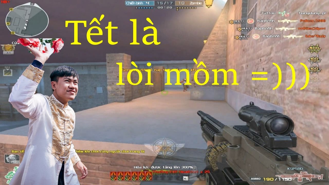 [ Bình Luận CF ] KSP58D - Tiền Zombie v4