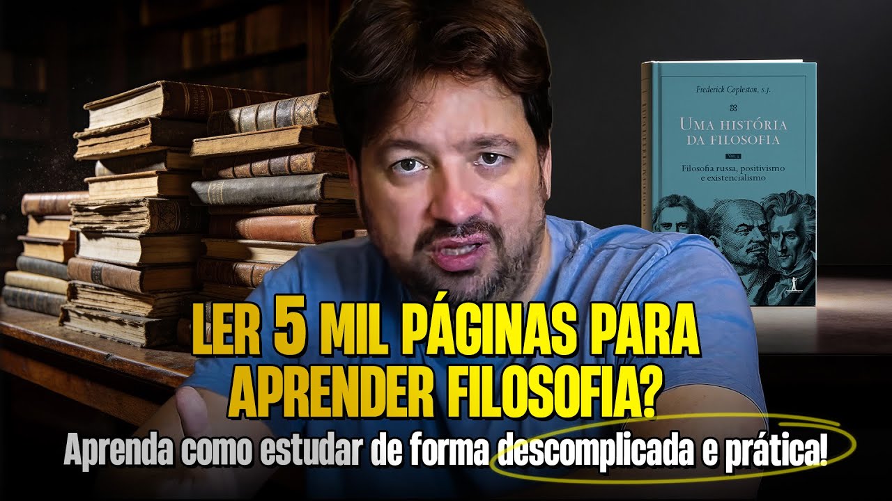 O MELHOR MÉTODO PARA ESTUDAR FILOSOFIA (Prática e Descomplicado)