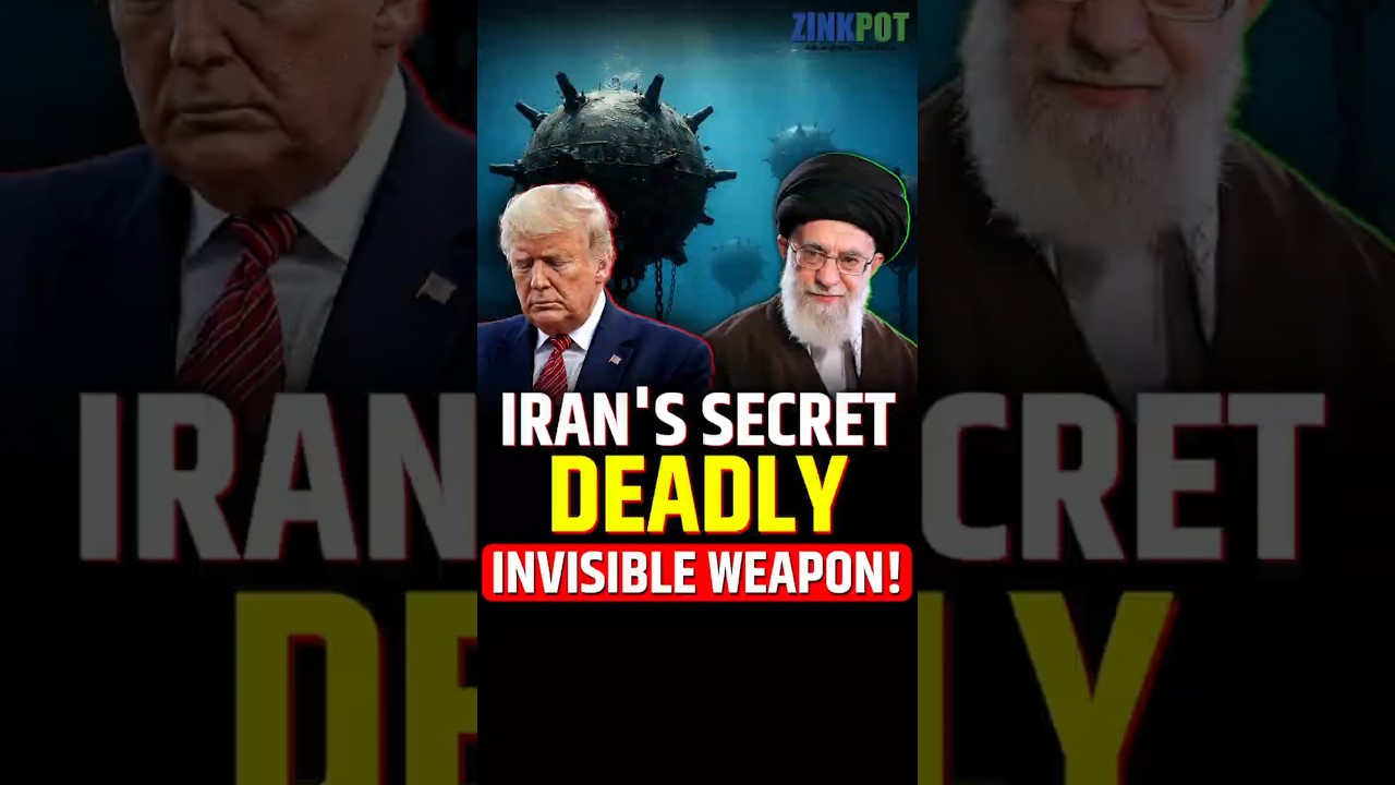 Iran's Secret De*dly Invisible Weapon! #StraitOfHormuz #NavalMines #InvisibleBombs #IranStrategy