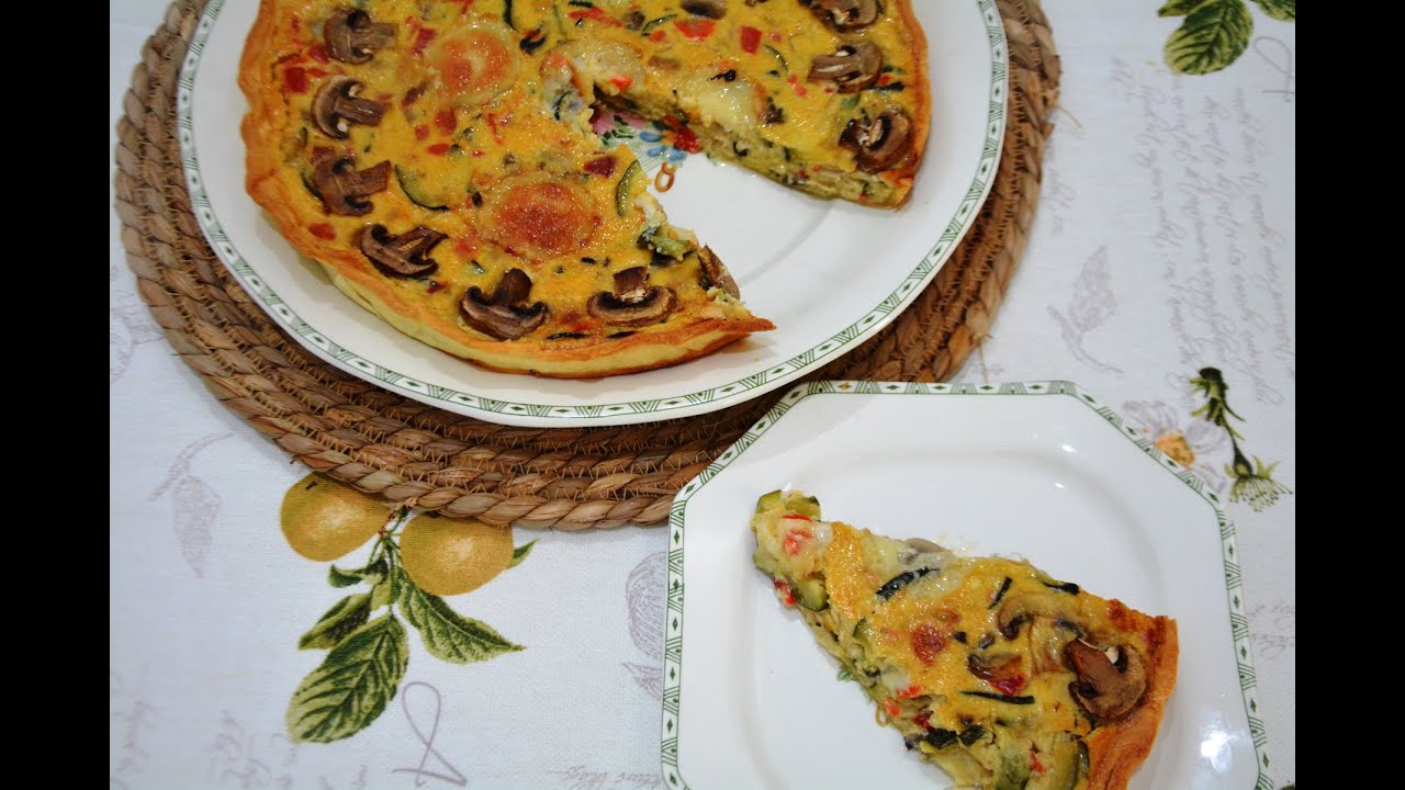Quiche de verduras y queso de cabra. ¡Bestial! ¡No podrás dejar de hacerla!. Los tuppers de mamá.