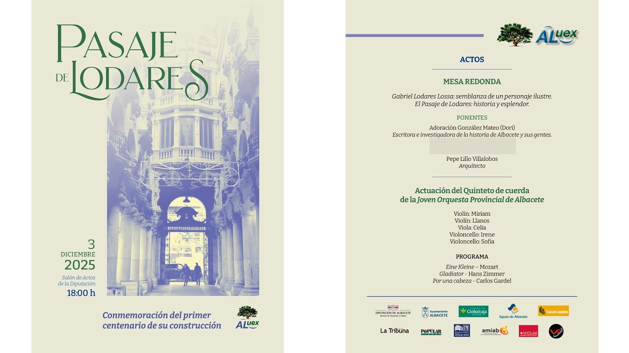 Pasaje de Lodares, conmemoración del primer centenario de su construcción