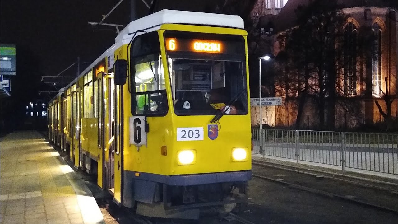 Tramwaje Szczecin linia 6 (po otwarciu Wyszyńskiego)
