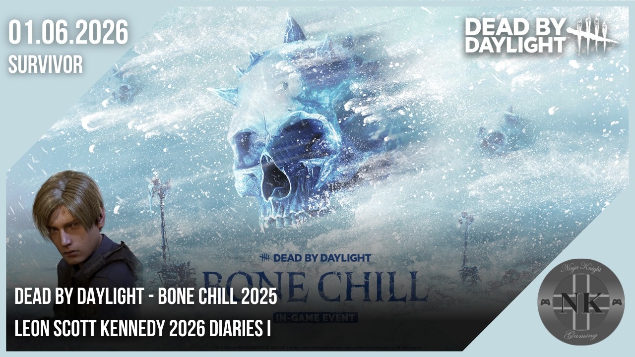 Dead by Daylight - Bone Chill 2025: Leon Scott Kennedy 2026 Diaries I