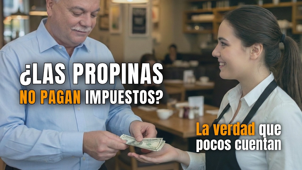 🔴 ¿Las propinas no pagan impuestos? La verdad que pocos cuentan. #taxespropinas