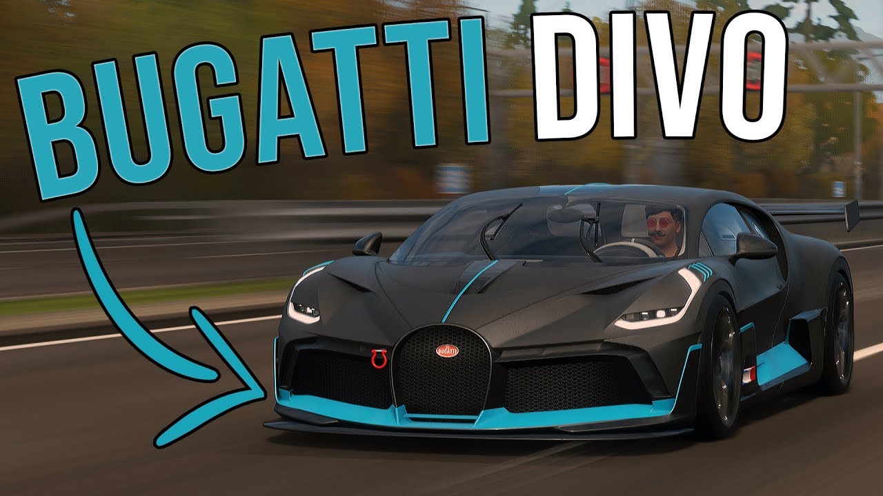 Ilyen az új BUGATTI DIVO a Forzában !