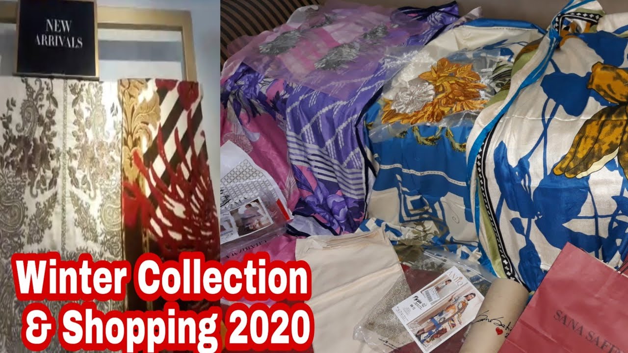 Sana Safinaz and Charizma Winter Collection- Shopping Haul - Vlogs for all