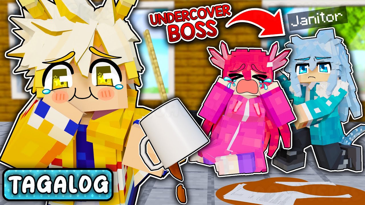 🇵🇭 Pretending To be A JANITOR In Minecraft? (TAGALOG)