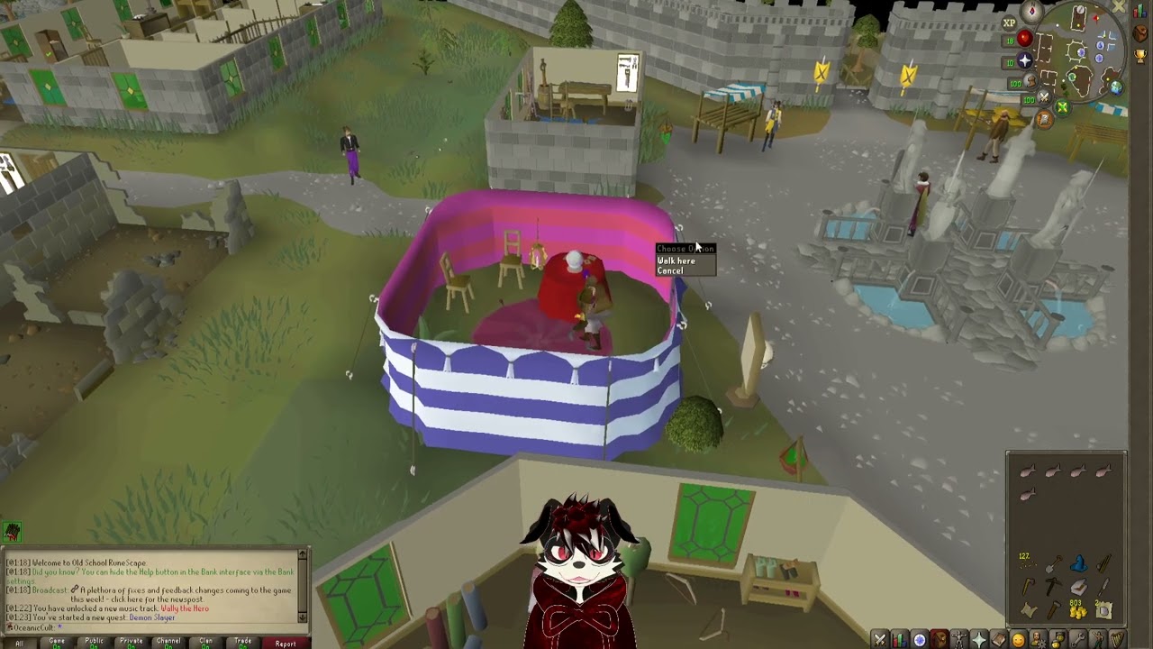 I completely Forgot what I was doing in this game (Old School Runescape)