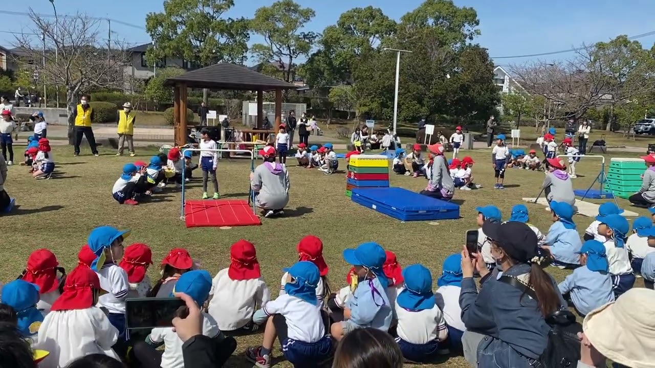26.3.7 お別れ親子遠足　跳び箱7段