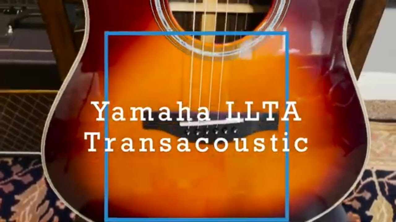 The Magic Guitar! Yamaha LLTA Transacoustic Demonstration